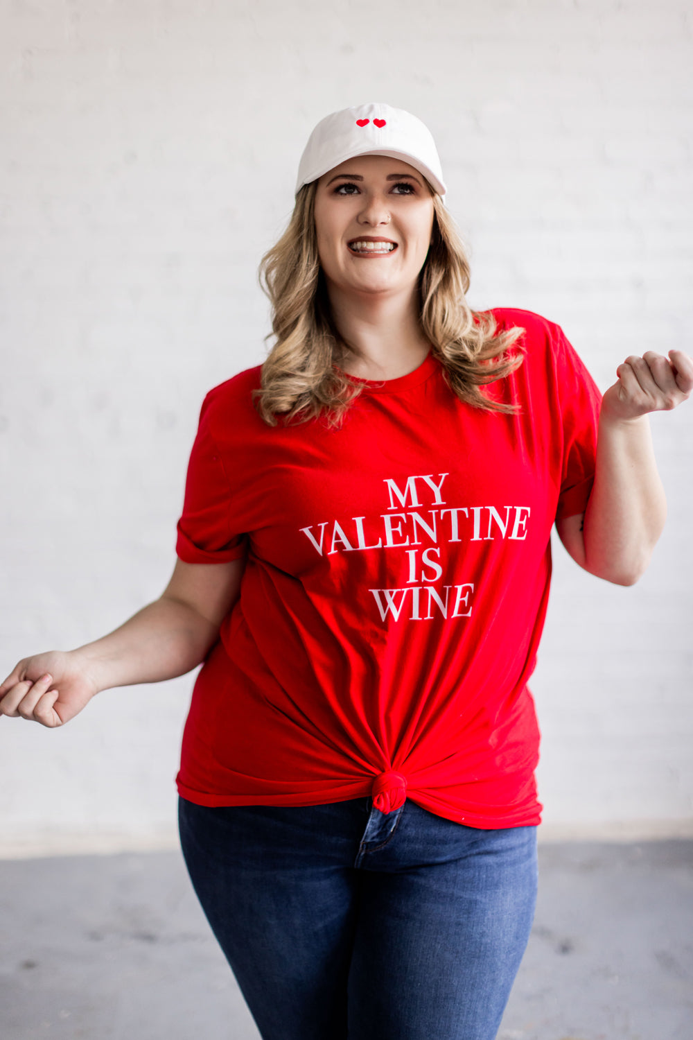 My Valentine Is Wine Unisex t-shirt