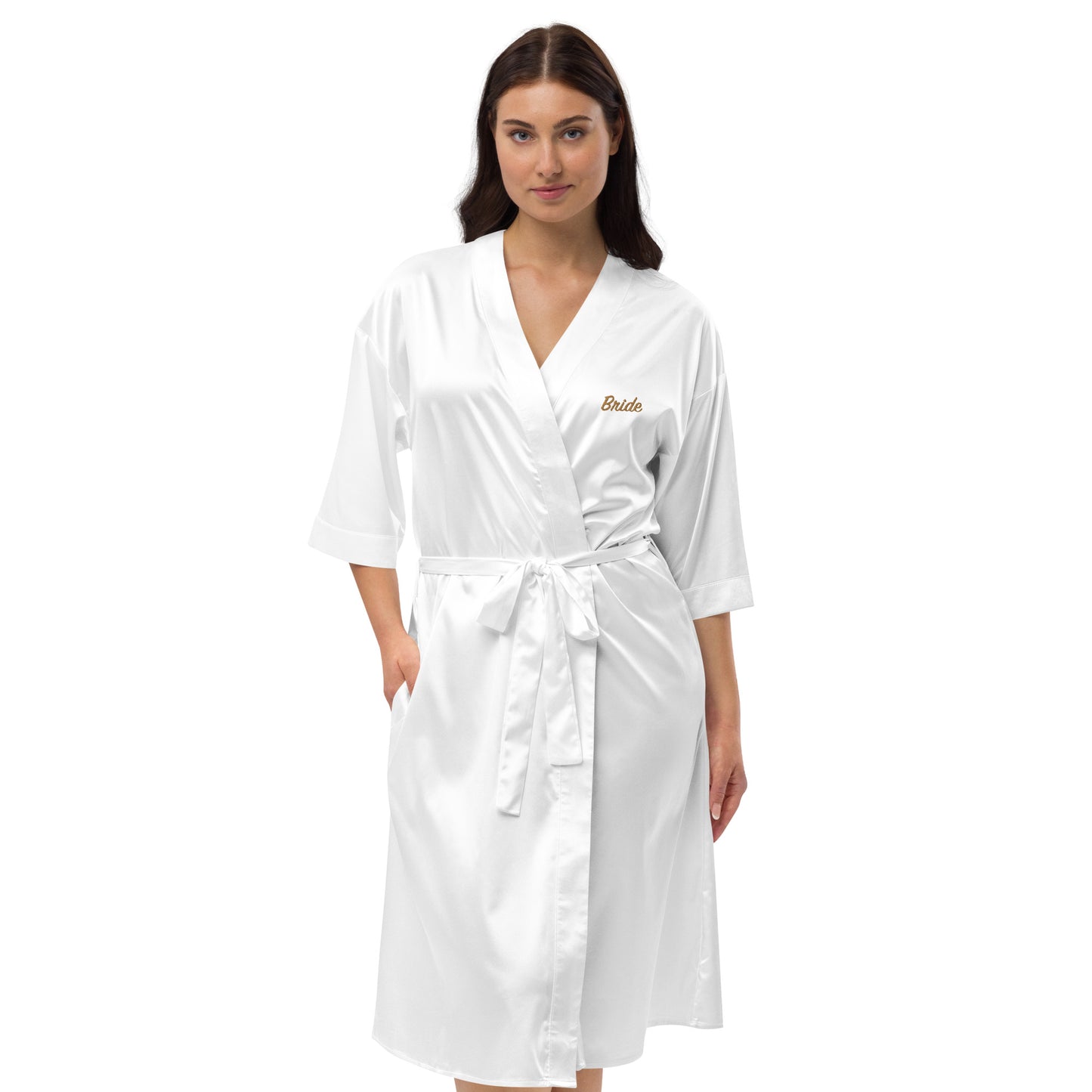 Satin Bride Robe